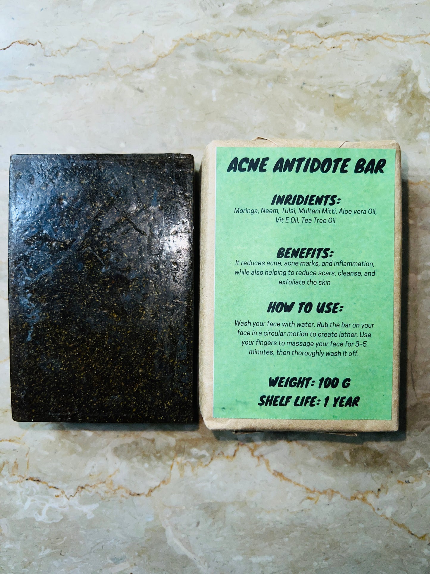 Herbistix Organix Herbal ACNE ANTIDOTE BAR