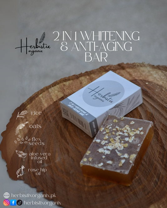 Herbistix Organix Herbal 2 in 1 Whitening & ANTI-AGING BAR