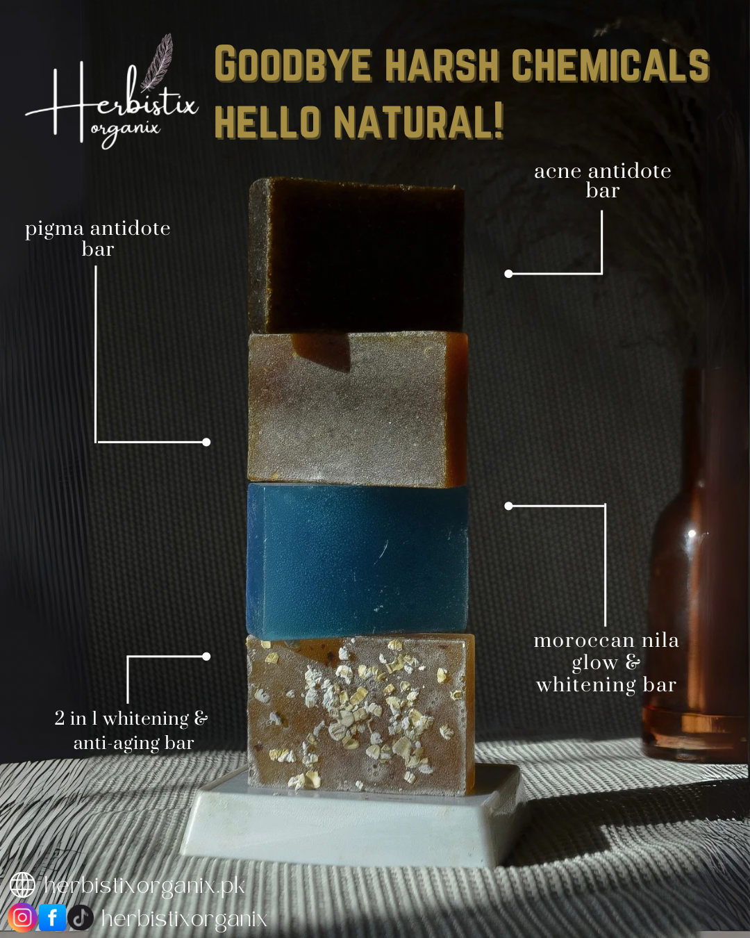 Herbistix Organix | Bundle Of 4 Soaps